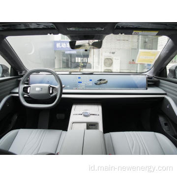 2024 Geely Galaxy E8 EV dengan 665 km SUV Energi Baru dengan 4WD Drive L7 L6 Sedan Kendaraan Listrik Geely E8